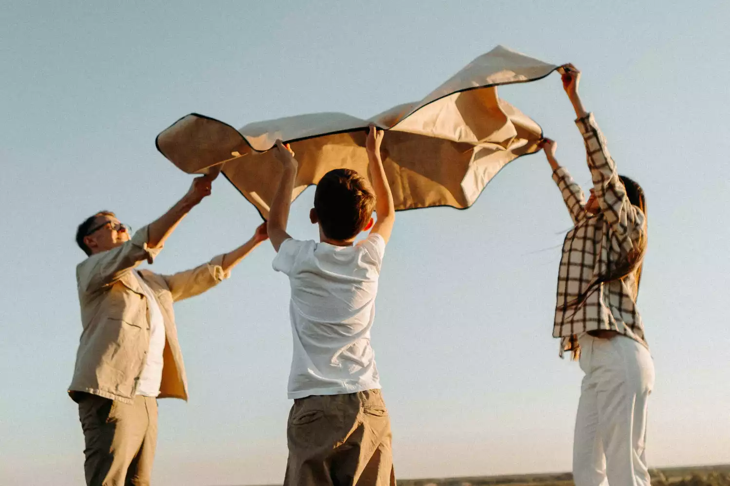 camp picnic blanket